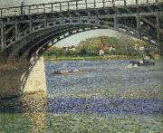 Gustave Caillebotte Bridge oil painting reproduction